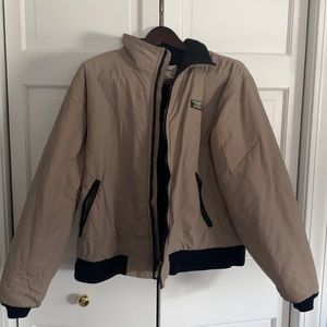 Llbean vintage bomber jacket